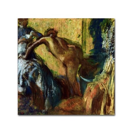 Degas 'After The Bath 2' Canvas Art,35x35